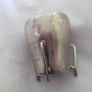 a small  solid silver loving  cup Image 3