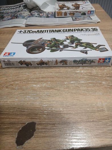 Tamiya 3.7 Cm Pak Anti-tank Gun Pak 35/36