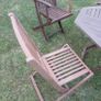 Garden table, chairs, parasol, cushions Image 7