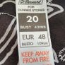 Dunnes black & white blouse, Size 20 Image 4