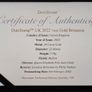 Royal Mint 2022 1/4 oz Fine Gold Britannia 999.9 in Slab and Presentation Box Image 2