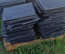 Roof Tiles. Black. Mannok / Quinn