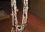 Peach Beaded Necklace