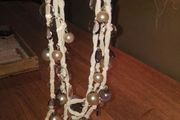 Peach Beaded Necklace