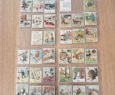 66 x 'Henry' Cigarette Cards Kensitas J. Wix & Sons 1935-37 V.Good - Excellent