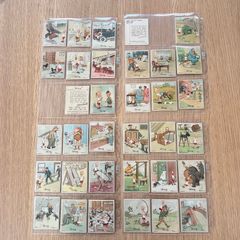 66 x 'Henry' Cigarette Cards Kensitas J. Wix & Sons 1935-37 V.Good - Excellent