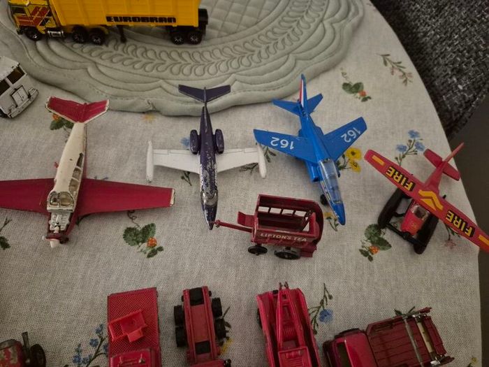 large Vintage Diecast Toy Collection Matchbox, Corgi, Batman & More