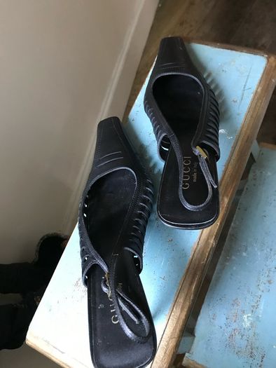 Gucci Black Leather