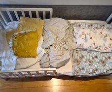 Bed, car seat, buggy