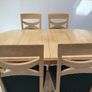 Extendable Dining Table and Six Chairs Image 2