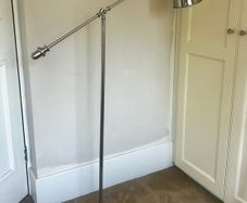 IKEA Floor Lamp - Barometre - Silver / Nickle