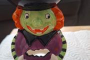 Halloween Ceramic Tealight/Burner Witch Candle Holder