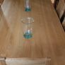 Solid Oak Dining Room Table & Chairs Image 8