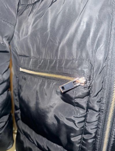 Black Padded Coat