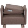 Upholstered Armchair, Brown Image 7