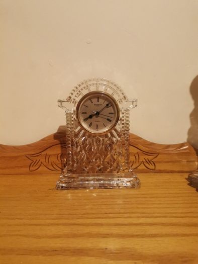 Waterford crystal clock