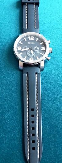 Fossil Nate Chronograph Black Dial