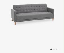 FALSLEV sofa bed grey