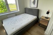 Double Bedroom Set - Bed, Mattress, Table &amp; Lamp