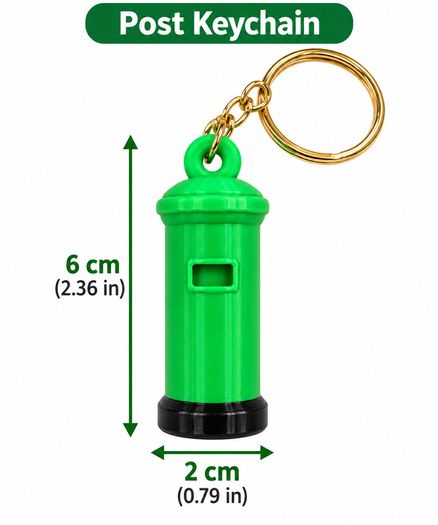 Shamrock Keychain Post Keychain