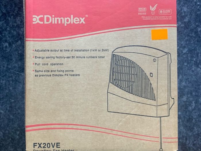 Dimplex Dow flow Fan heater