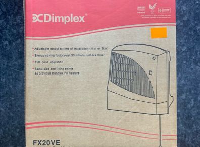 Dimplex Dow flow Fan heater