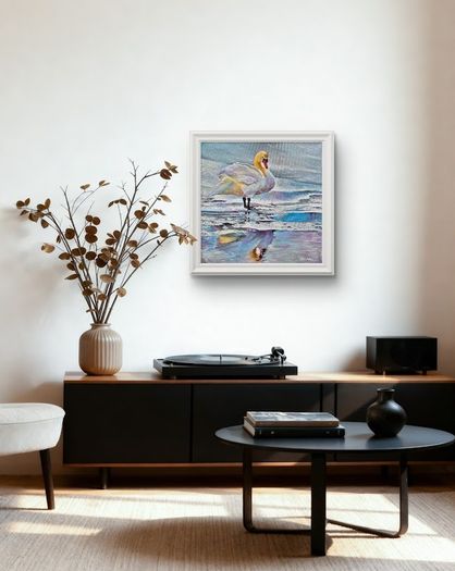The Stillness Beneath | Oil Painting | Framed