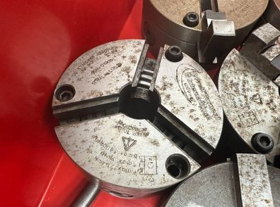 Pratt burnerd lathe chuck