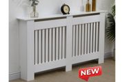 152cm Large Radiator Cover White
