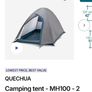 Decathlon camping tent Image 3