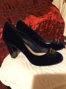 Navy Shoes size 7