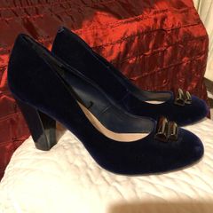 Navy Shoes size 7