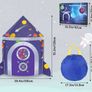 Kids Play Tent, Space Tent Children's Pop Up Tent Prince Castle House Palace Tent Game Tent with Carry Bag Portable Toy Christmas Birthday Gifts for Boys Girls Toddlers Indoor and Outdoor Plays (FREE POSTAGE) Image 4
