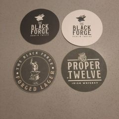 The Black Forge Beer mat