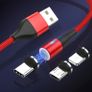 New 1m Magnetic Micro USB Fast Quick Charge 3.0 5A Data Transfer Charger #935 Image 2