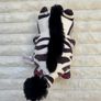 Aphmau MeeMeows Limited Edition Safari Zebra Cat 6" Kawaii Plush Used Please see photos Image 8
