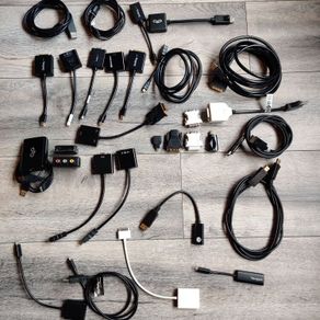 Video Adapters (hdmi - Display Port - Vga - Dvi - Type C - Mini Dvi - Mini Display Port - Micro Hdmi)