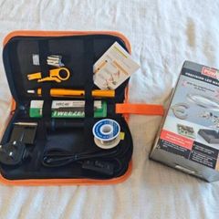 Soldering Kit & LED Magnifying Glass