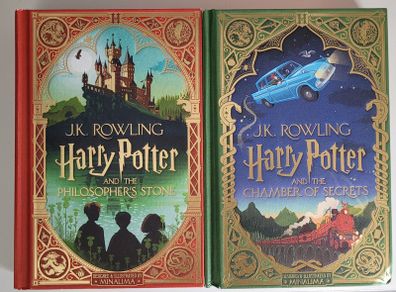 Harry Potter MinaLima Edition - Books 1 and 2