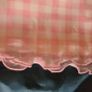 Pink holiday set cropped top and mini skirt, size 10 Image 4