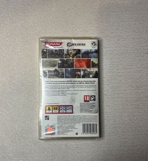 Sony PSP Game Metal Gear Solid Peace Walker Brand New Sealed !!German Version!!!