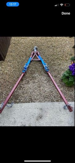 Towing a frame dolly car transporter recovery heavy duty new 3Tone