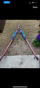 Towing a frame dolly car transporter recovery heavy duty new 3Tone