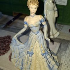 Beautiful Old Coalport Lady, Postage Available or Collection