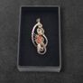 Vintage 925 Sterling Silver & Carnelian Artisan Pendant Image 2