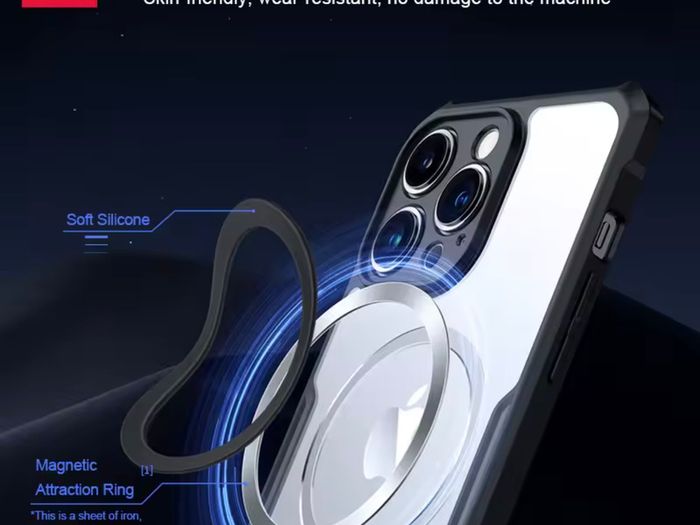 Xundd Case For iPhone 16 Pro Magnetic Case, Airbag Shockproof Shell - Boxed