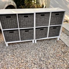 Two JYSK storage units