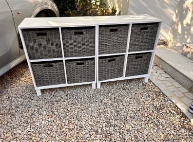 Two JYSK storage units