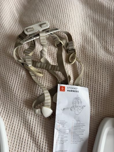 Stokke babyset, harness and cushion