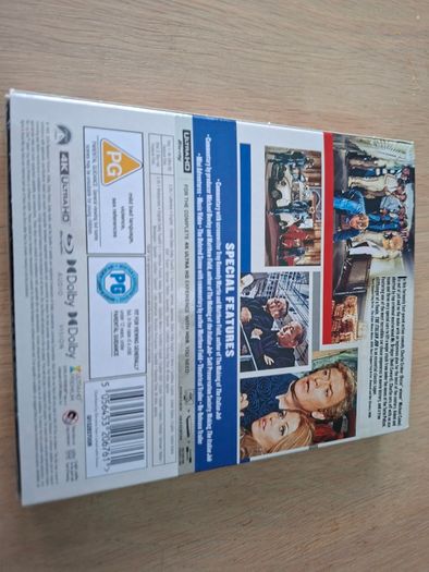 The Italian Job DVD Ultra HD BlueRay